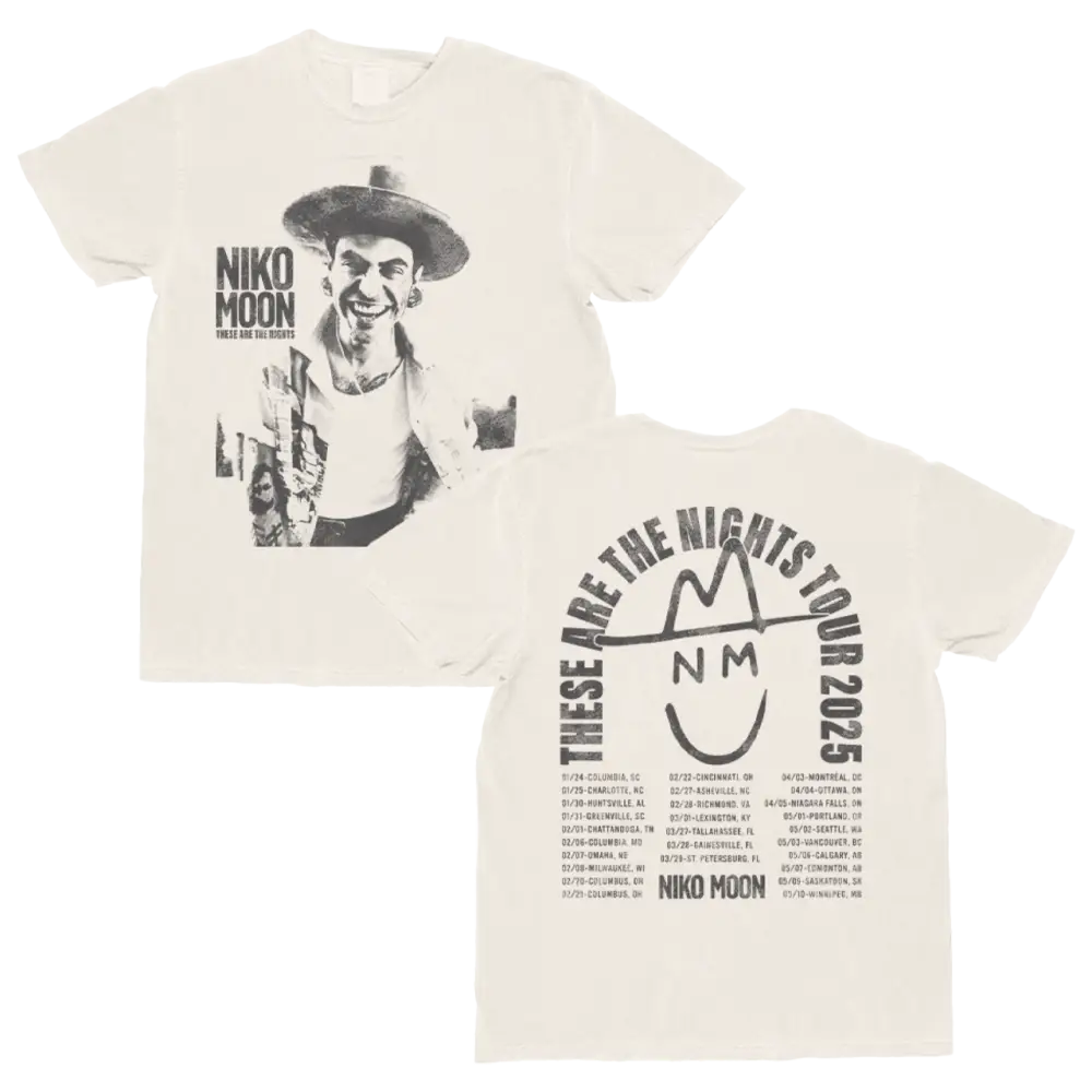 Niko Moon tour t-shirt.