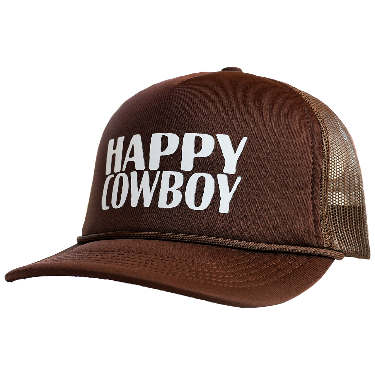 Happy Cowboy Foundation Brown Hat