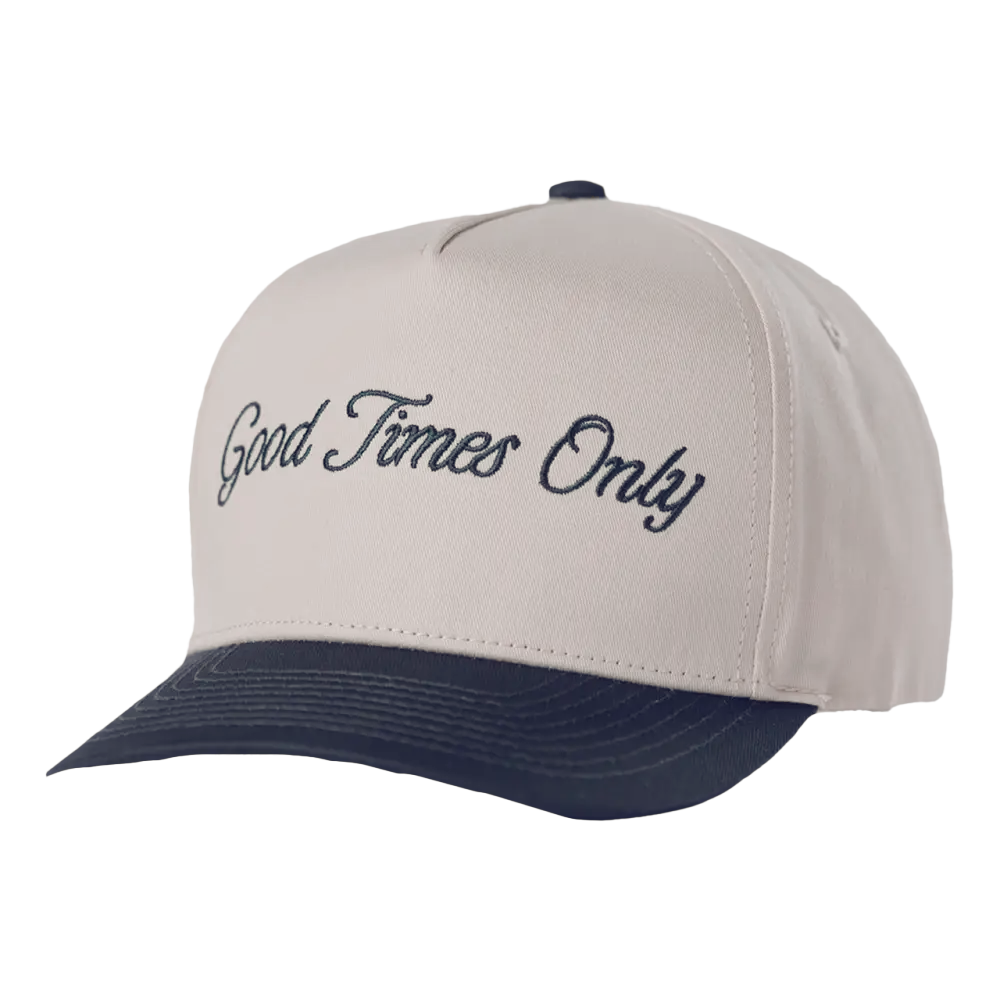 Good Times Only Two-Tone Hat (Navy)