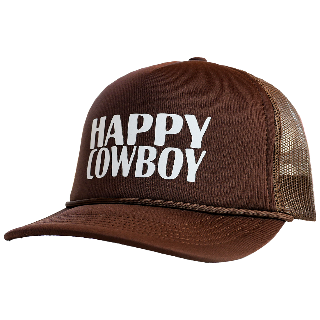 Happy Cowboy Foundation Brown Hat
