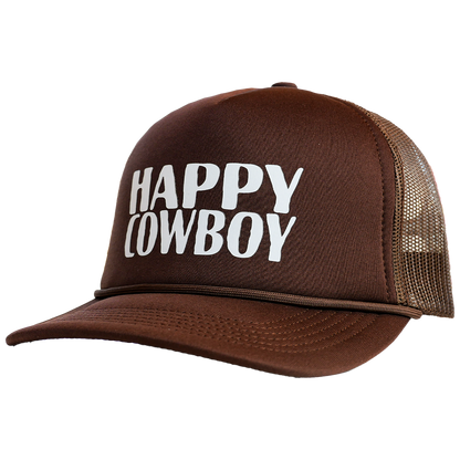 Happy Cowboy Foundation Brown Hat