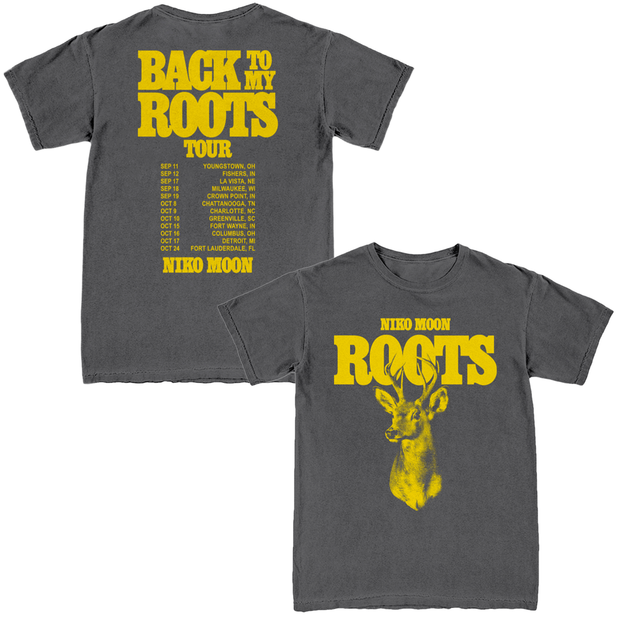Roots Deer Tour Tee