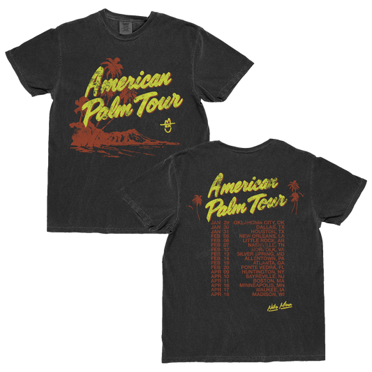 2026 American Palm Dateback Spring Tour Tee