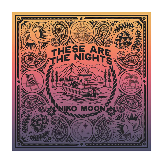 Illustrated album cover.